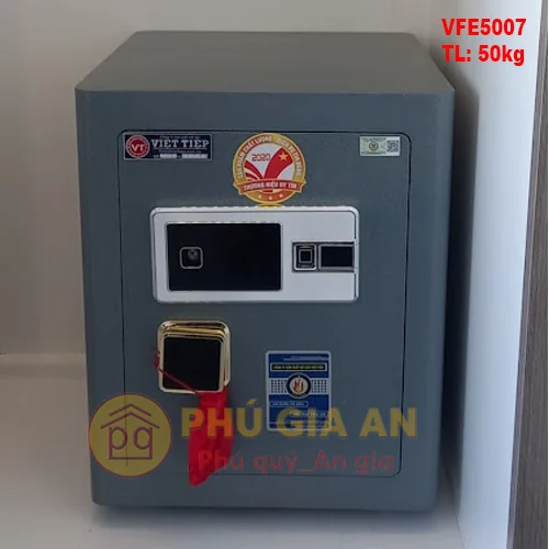 Két sắt Việt Tiệp VFE5007 vân tay mã số – Model mới Két sắt Việt Tiệp VFE5007 vân tay mã số – Model mới