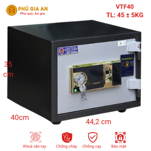 Két sắt Việt Tiệp VTF40 vân tay báo động