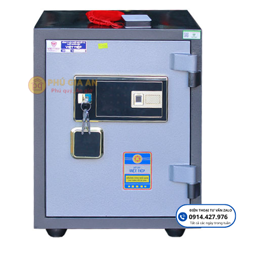 Két sắt Việt Tiệp VTF70 vân tay báo động 2