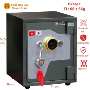 Két sắt Việt Tiệp siêu cường SV66LF vân tay