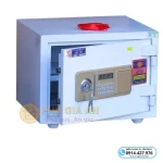 Két sắt Việt Tiệp đúc đặc VTE40-W màu trắng điện tử báo động