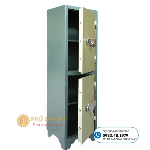 Tủ bảo mật đơn 2 tầng khóa điện tử BM-2TKDT 2 Tủ bảo mật đơn 2 tầng khóa điện tử BM-2TKDT 2