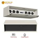 Tủ đồng hồ 6 ngăn thông minh Philips SBX310-2E8 khoá vân tay