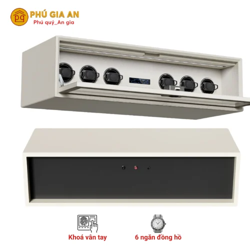 Tủ đồng hồ 6 ngăn thông minh Philips SBX310-2E9 khoá vân tay 2