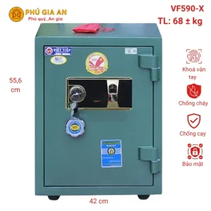 Két sắt Việt Tiệp vân tay VF590-X: Giải pháp an toàn và thịnh vượng cho gia đình