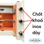 Két sắt thông minh Bokee BK55A khóa vân tay điện tử kết nối điện thoại