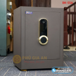 Két sắt thông minh Bokee BK55A khóa vân tay điện tử kết nối điện thoại – Màu xám