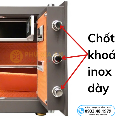 Két sắt thông minh Bokee BK55A khóa vân tay điện tử kết nối điện thoại - Màu xám 3 bk 55a seriies brown 5 1