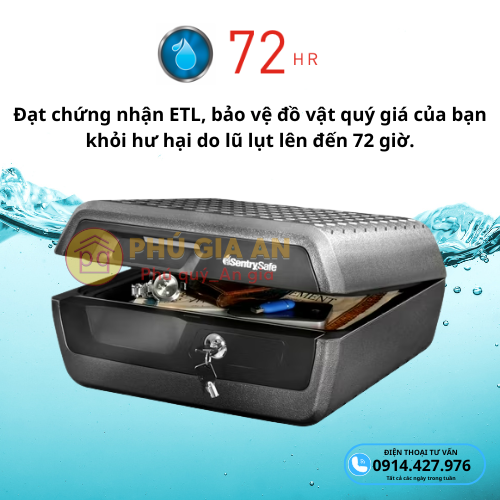 Hộp lưu trữ Sentry Safe CFW30200 nhập khẩu Mỹ 7 hop ket sat sentry chw30200 nhap khau my 7