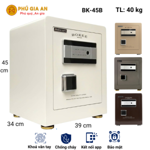 Két sắt Bokee BK45B thông minh kết nối điện thoại