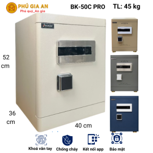 Két sắt Bokee BK50C-PRO thông minh kết nối điện thoại