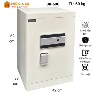 Két sắt Bokee BK60C thông minh kết nối điện thoại
