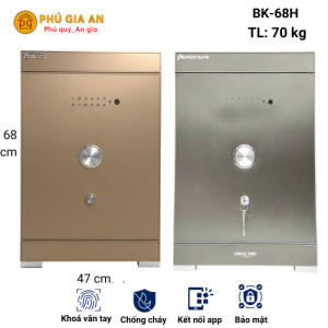 Két sắt Bokee BK68H cao cấp thông minh vân tay điện tử