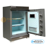 Két sắt Bokee BK68H cao cấp thông minh vân tay điện tử – Màu xám
