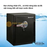 Két sắt Sentry Safe SFW205BXC khoá vân tay , nhập khẩu Mỹ