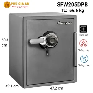 Két sắt Sentry Safe SFW205DPB khoá cơ  , nhập khẩu Mỹ