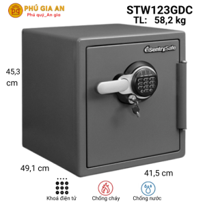 Két sắt Sentry Safe STW123GDC khoá điện tử  , nhập khẩu Mỹ