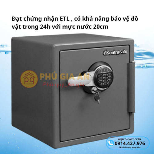 Két sắt Sentry Safe STW123GDC khoá điện tử , nhập khẩu Mỹ 5 ket sat sentry stw123gdc nhap my chong chay chong nuoc 5