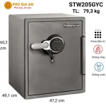 Két sắt Sentry Safe STW205GYC khoá điện tử  , nhập khẩu Mỹ