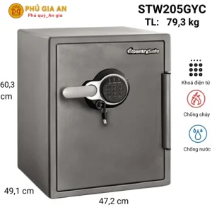 Két sắt Sentry Safe STW205GYC khoá điện tử  , nhập khẩu Mỹ