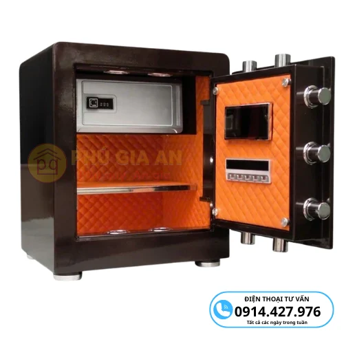 Két sắt Bokee BK45B thông minh kết nối điện thoại 9 ket sat thong miinh bokee bk45b nau1 6