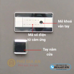 Két sắt Bokee BK100A1 cao cấp thông minh vân tay điện tử – Màu xám