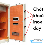 Két sắt Bokee BK100FI vân tay nhận diện khuôn mặt FaceID, APP điện thoại – Màu trắng kem