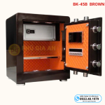 Két sắt Bokee BK45B thông minh kết nối điện thoại – Màu nâu ánh gold