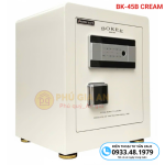 Két sắt Bokee BK45B thông minh kết nối điện thoại – Màu kem