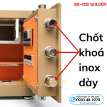 Két sắt Bokee BK45B thông minh kết nối điện thoại – Màu vàng gold