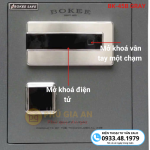 Két sắt Bokee BK45B thông minh kết nối điện thoại – Màu xám