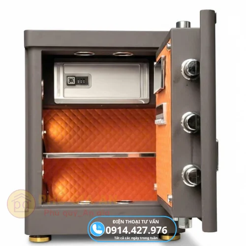 Két sắt Bokee BK50C thông minh kết nối điện thoại 9 ket sat thong minh bokee bk50c 6