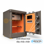 Két sắt Bokee BK50C thông minh kết nối điện thoại – Màu nâu
