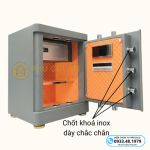 Két sắt Bokee BK50C thông minh kết nối điện thoại – Màu xám