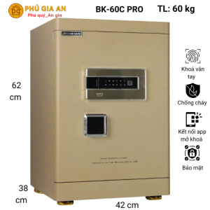 Két sắt Bokee BK60C-PRO thông minh kết nối điện thoại