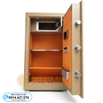 Két sắt thông minh BOKEE BK80A1 vân tay – Màu vàng gold