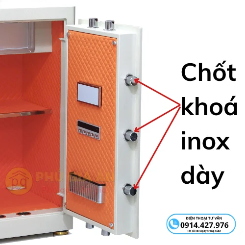 Két sắt thông minh BOKEE BK80A1 vân tay 2 ket sat thong minh bokee bk80a1 khoa van tay dien tu nau 3