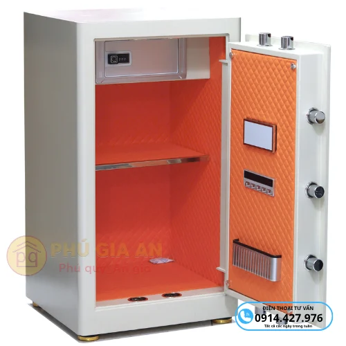 Két sắt thông minh BOKEE BK80A1 vân tay 3 ket sat thong minh bokee bk80a1 khoa van tay dien tu nau 4
