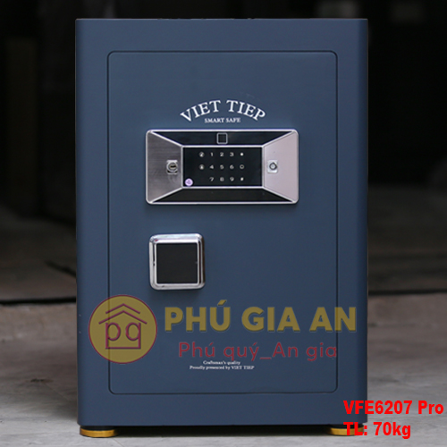 Két sắt Việt Tiệp siêu cường VFE6207-Pro vân tay mã số 2 ket sat viet tiep vfe 6207 pro mau xanh m pga