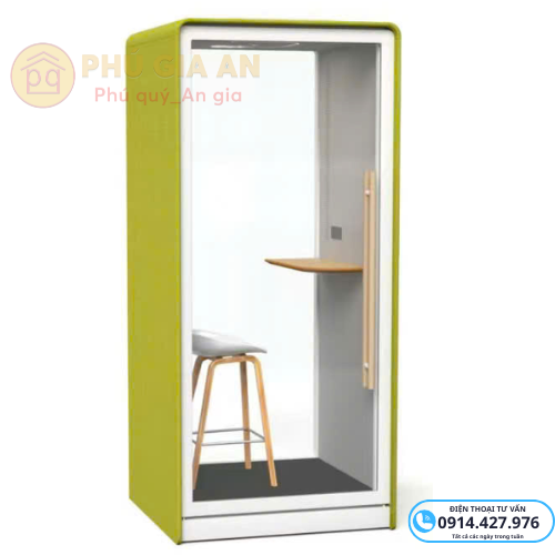 Bốt điện thoại văn phòng – Phone Booth 2 buong dien thoai van phong 2