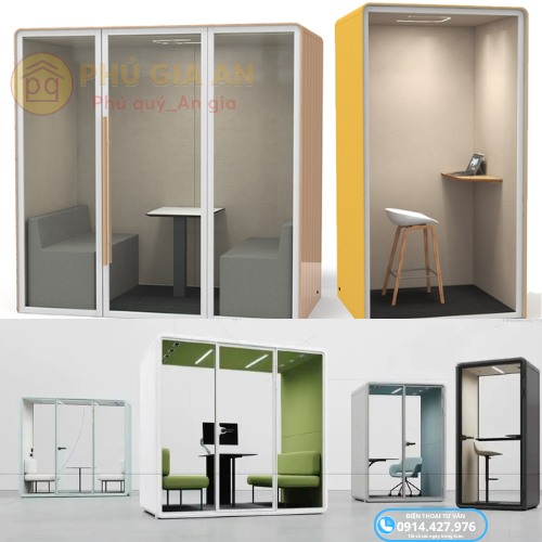 Bốt điện thoại văn phòng – Phone Booth 5 buong dien thoai van phong 5