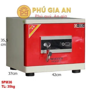 Két sắt Việt Tiệp SPM36 màu đỏ