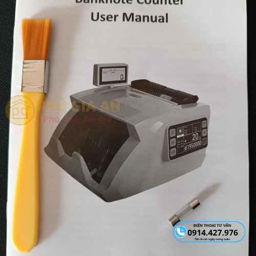 Máy đếm tiền Hoshico 6868 5 may dem tien hoshico 6868 6