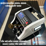 Máy đếm tiền Hoshico 8686  PIN SẠC