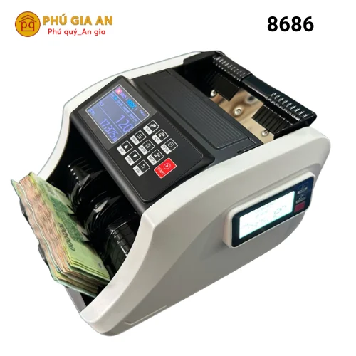 Máy đếm tiền Hoshico 8686 1 may dem tien hoshico 8686