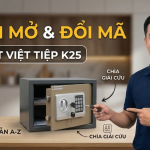 Hướng dẫn sử dụng két sắt mini Việt Tiệp K25 (2)