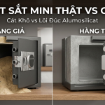 Cách Phân Biệt Két Sắt Mini Chính Hãng vs Hàng Giả Trôi Nổi